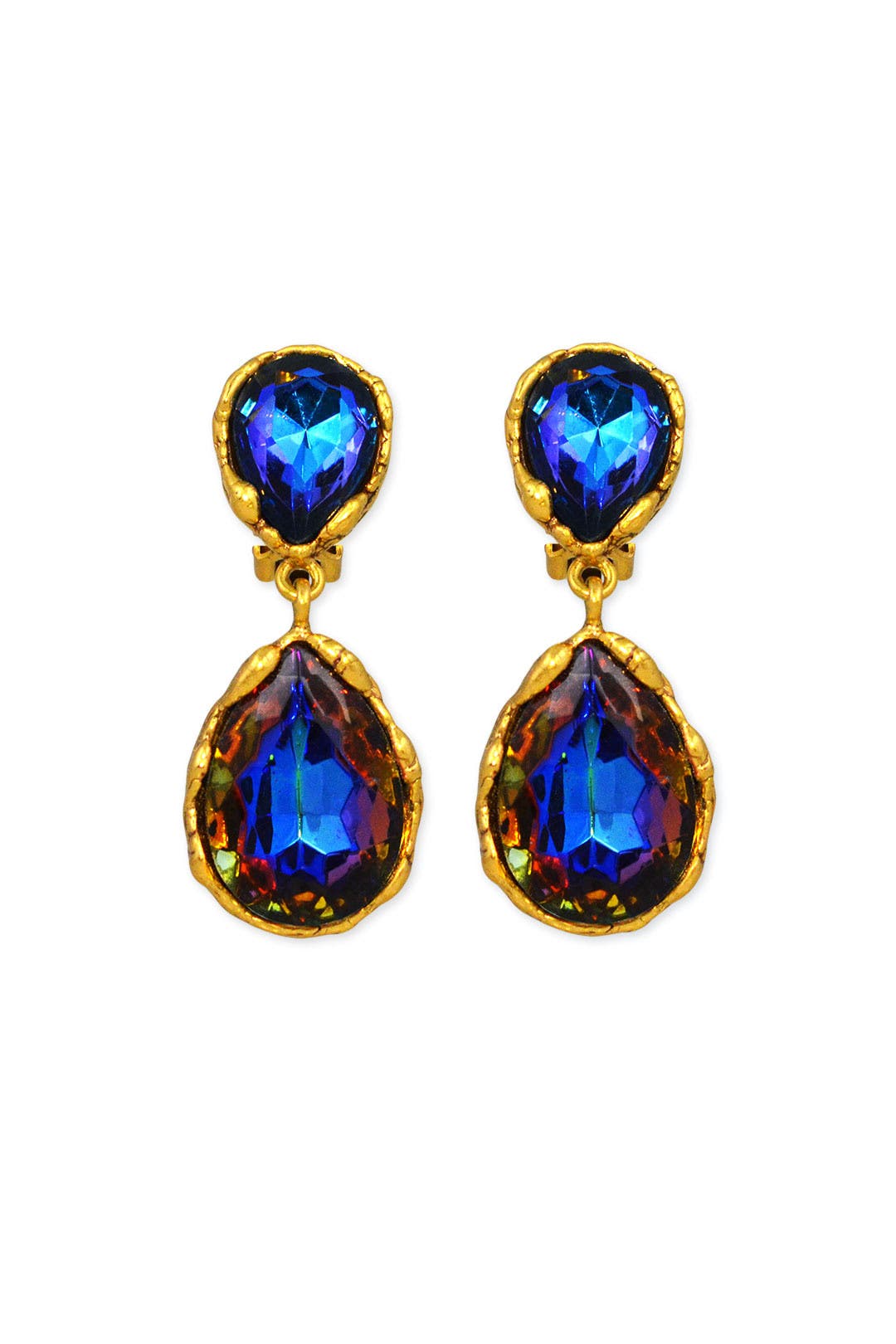 Northern Lights Drop Earrings by Oscar de la Renta