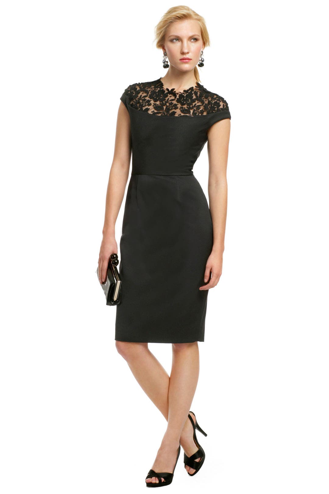 Bennett Lace Sheath by Lela Rose