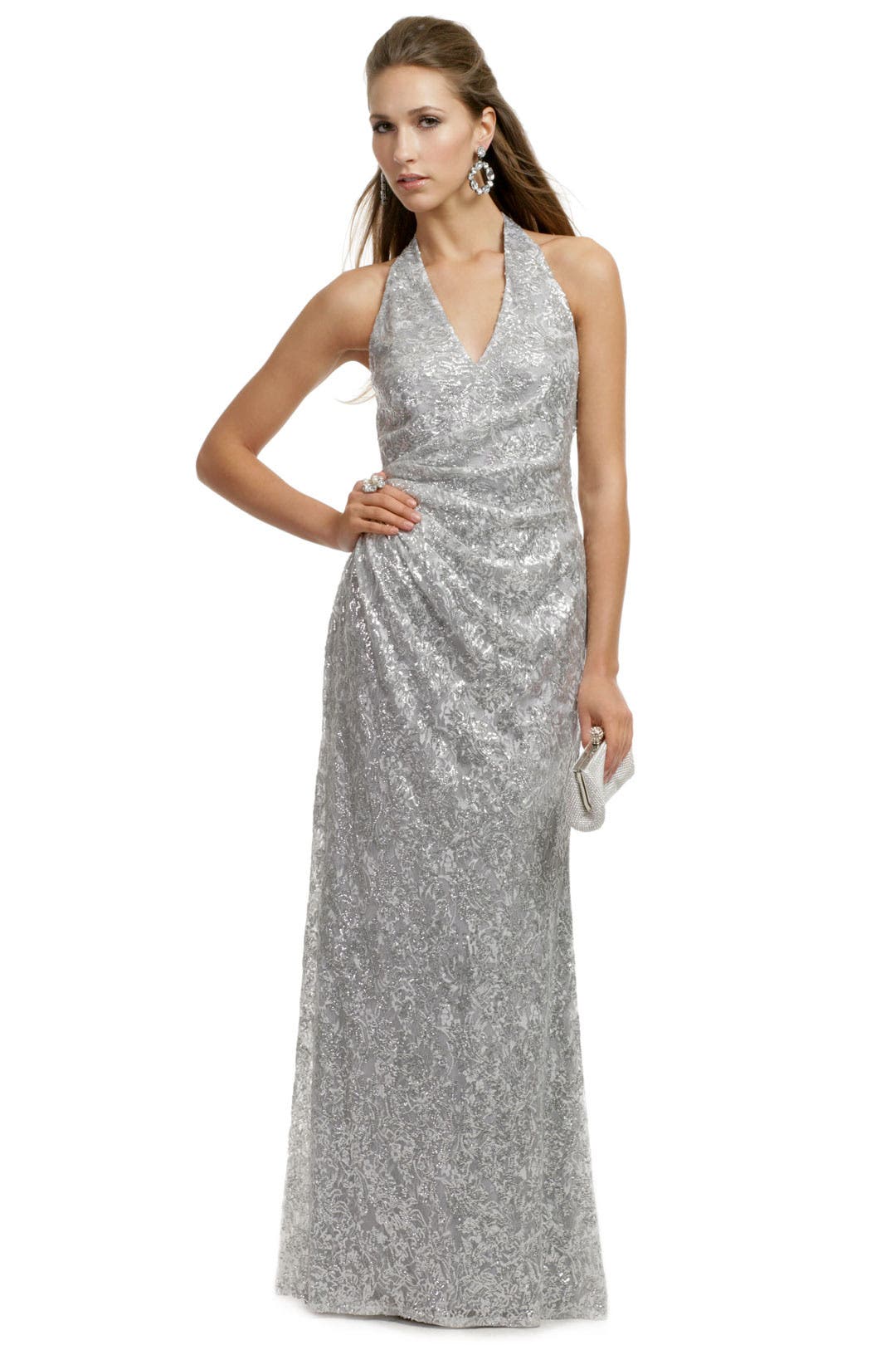 Sparkling Lela Lace Gown by David Meister
