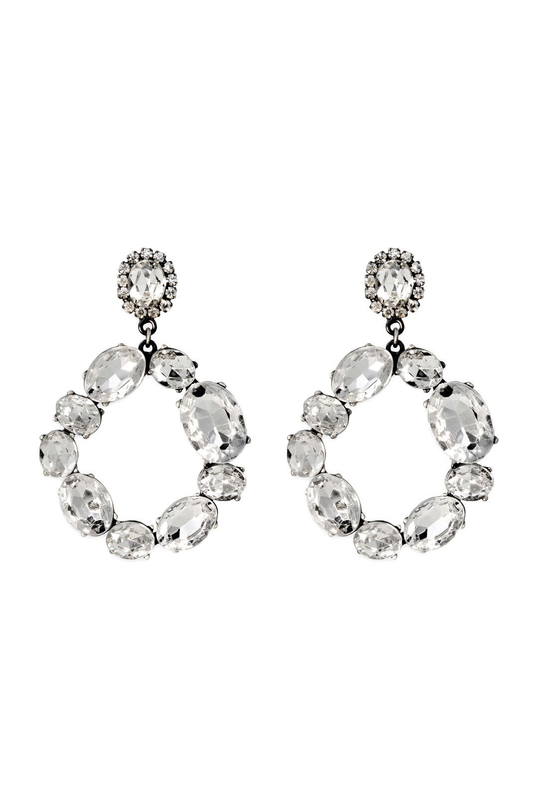 Nottoway Crystal Earrings by Lee Angel