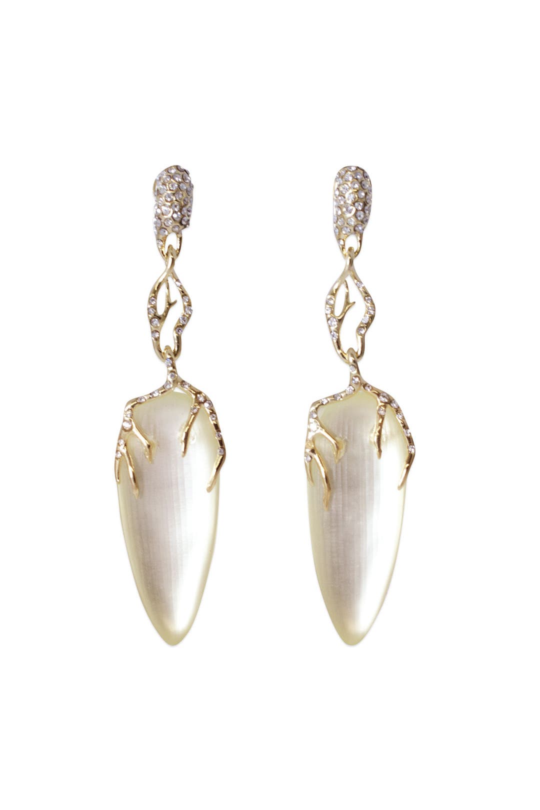 Lucite Talon Drops by Alexis Bittar