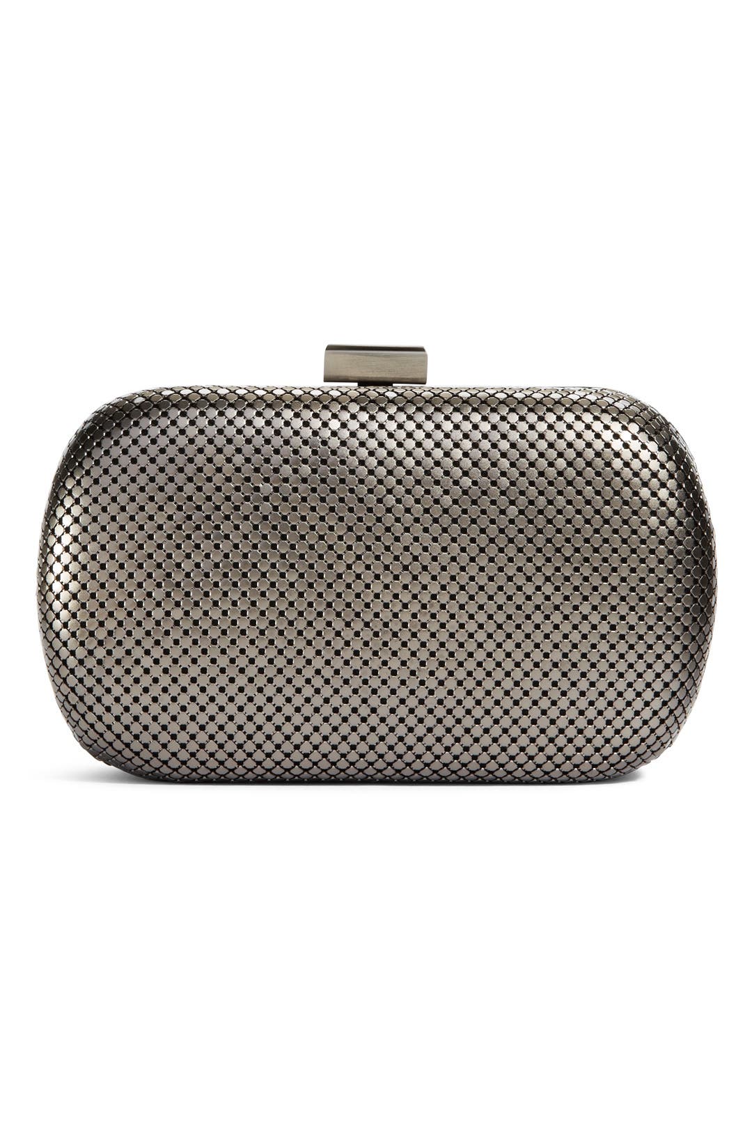 Chrome Lattice Clutch by Whiting & Davis