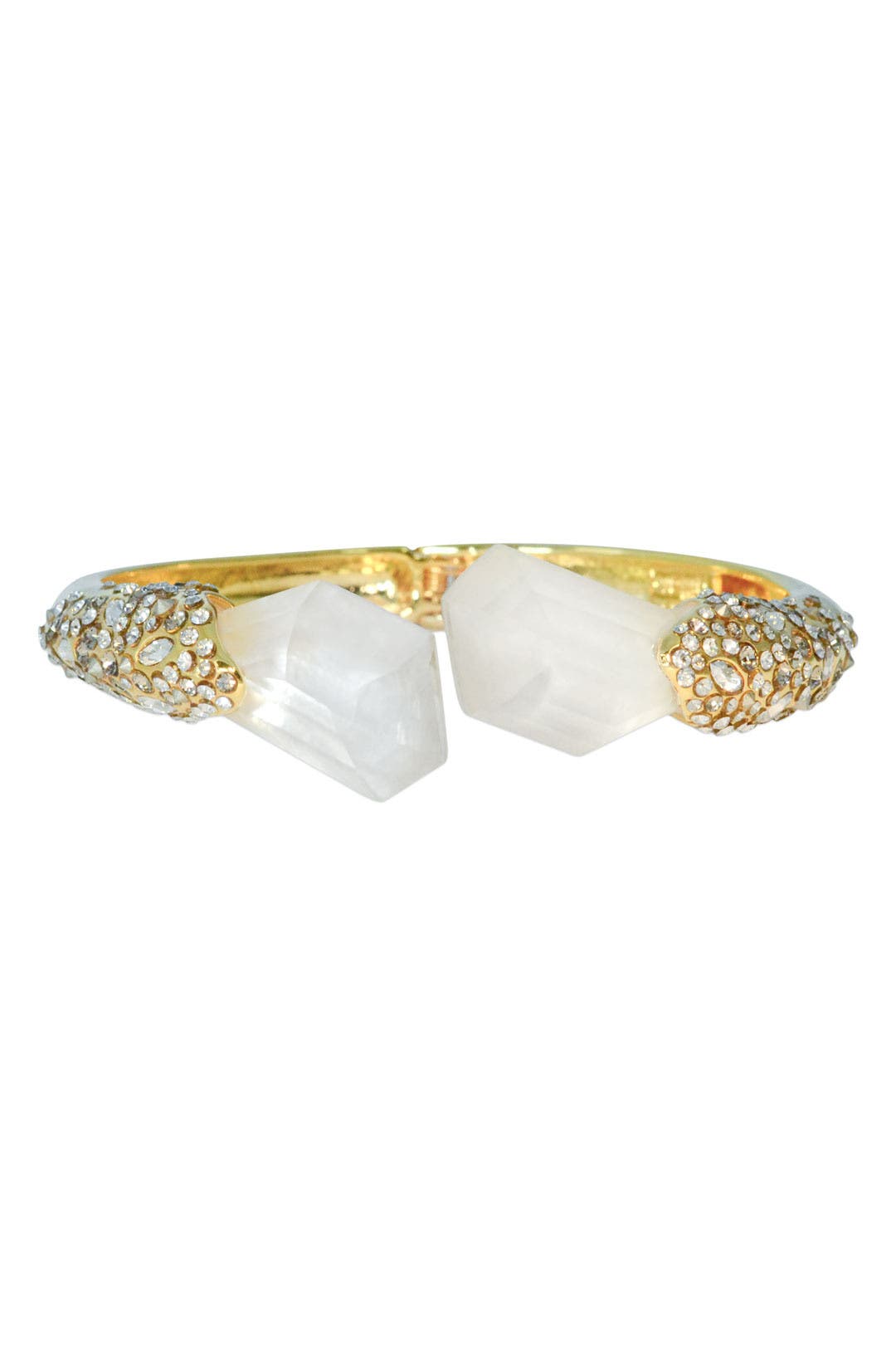 Serpentine Quartz Cuff by Alexis Bittar