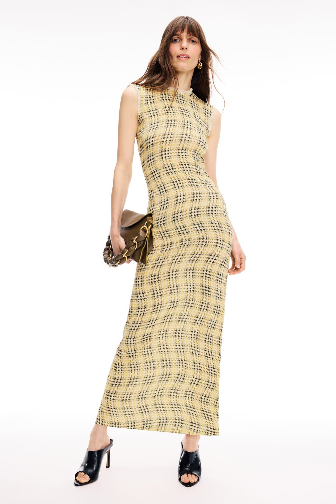 herlipto Roanne Over Check Dress