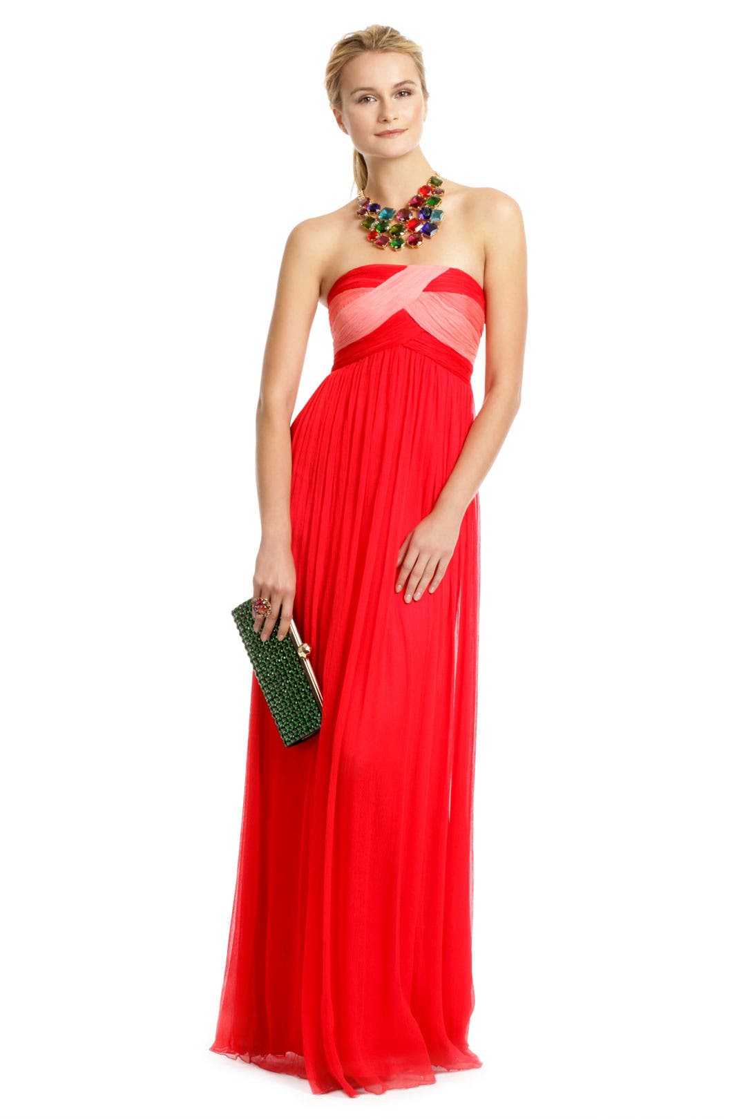 Citrus Kiss Gown by Carlos Miele