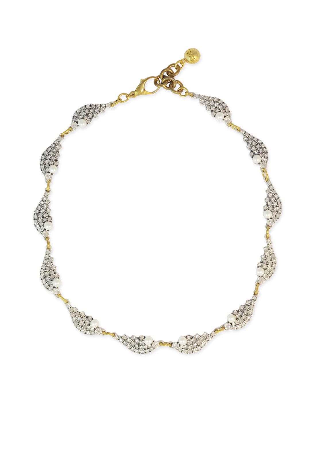 Winged Pearl Collar by Lulu Frost