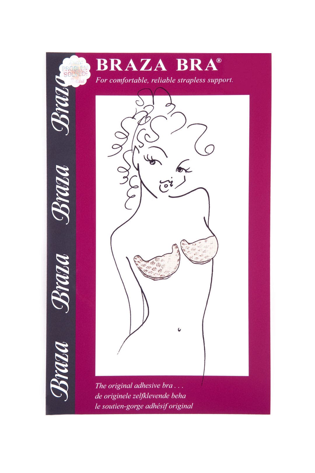 Strapless Adhesive Bra by Braza