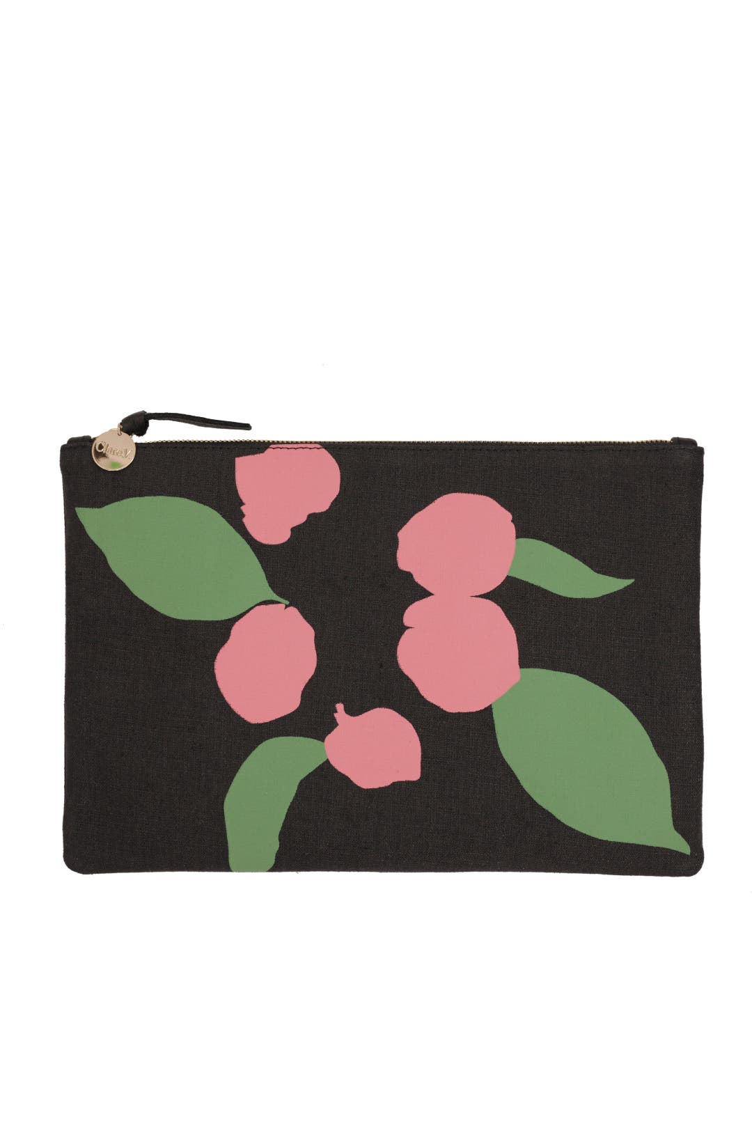 SMALL CANVAS CLUTCH VIOLET CITY