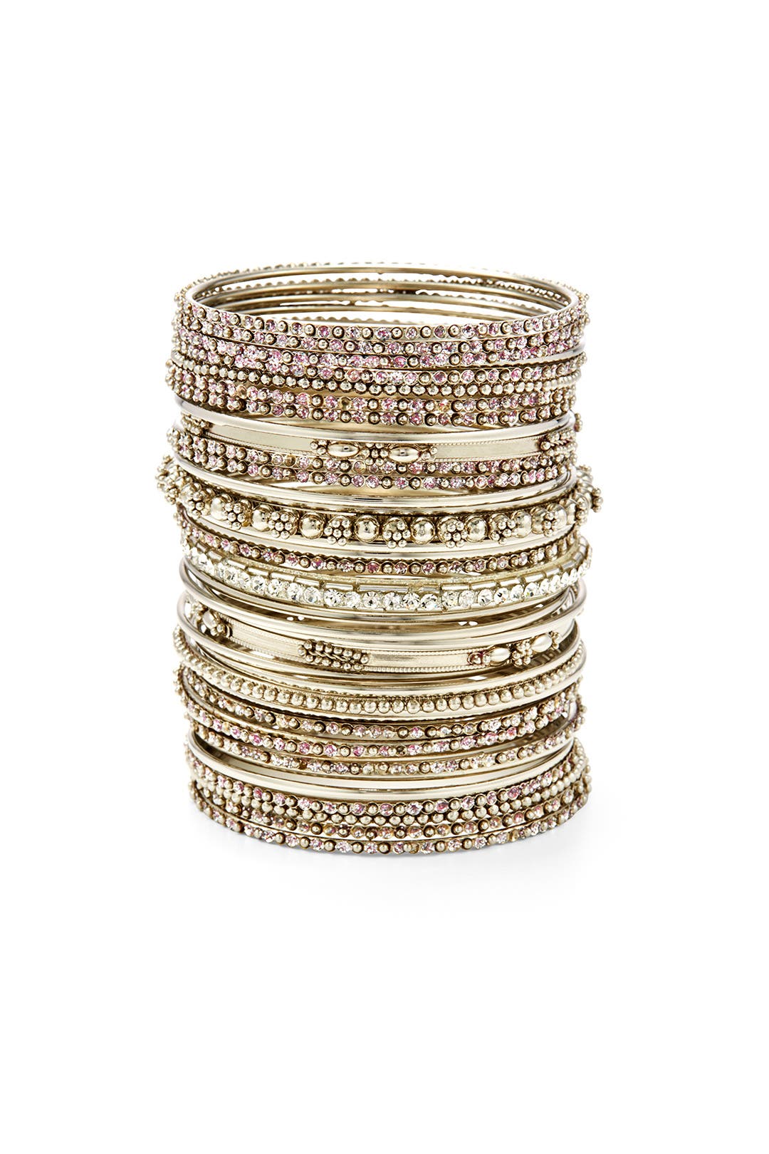 The More the Merrier Bangle Set by Cara Accessories