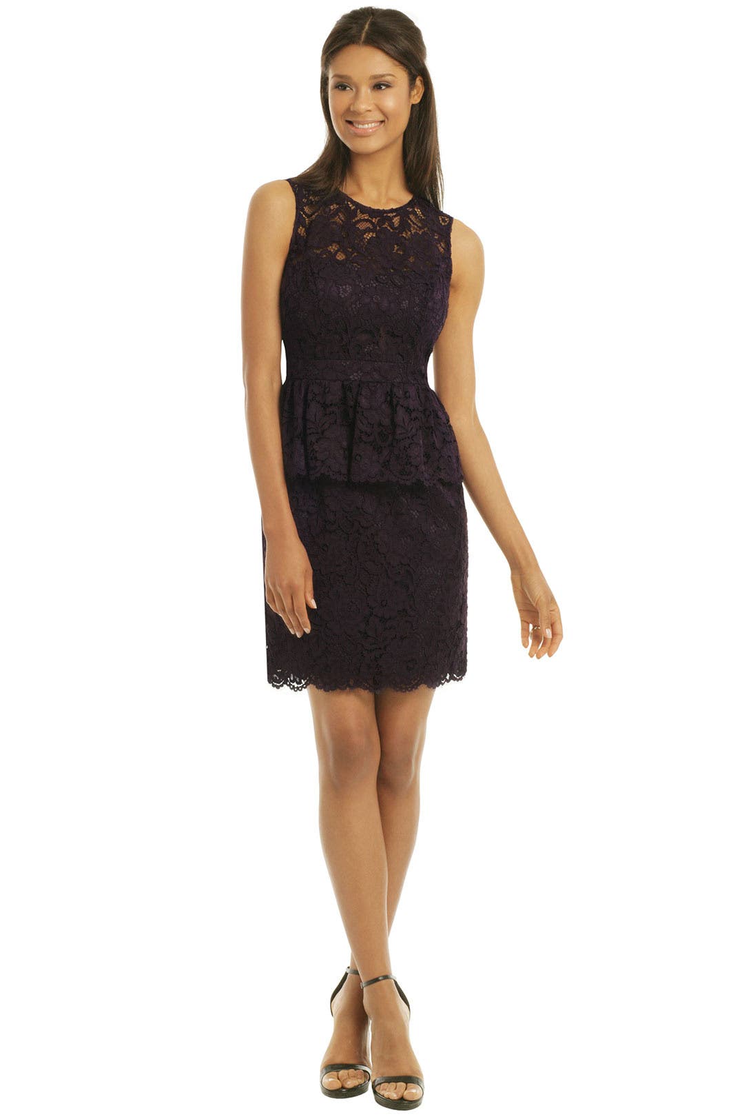 Celeste Peplum Dress by Shoshanna