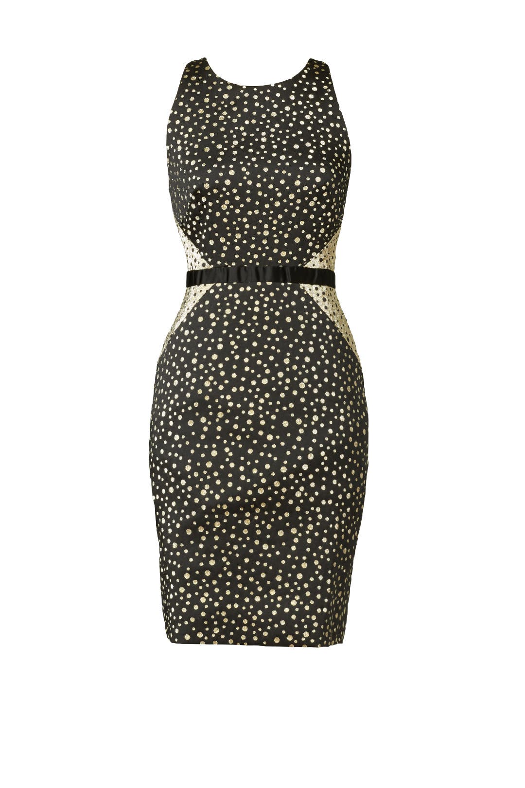 Golden Galaxy Dress by Nicole Miller