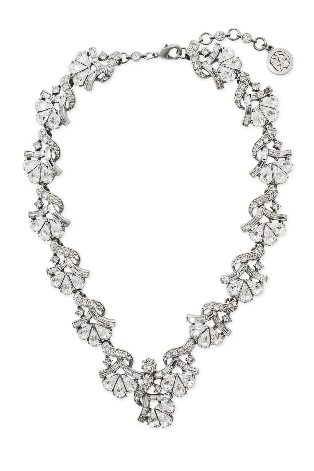 Twisted Floral Statement Necklace by Ben-Amun