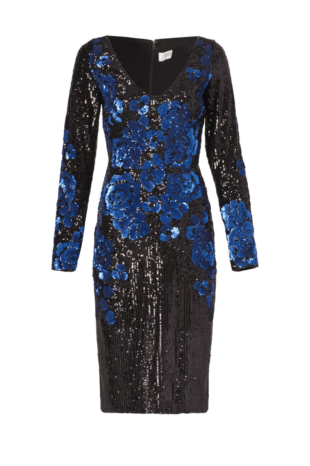 Blue Blooms Dress by Badgley Mischka