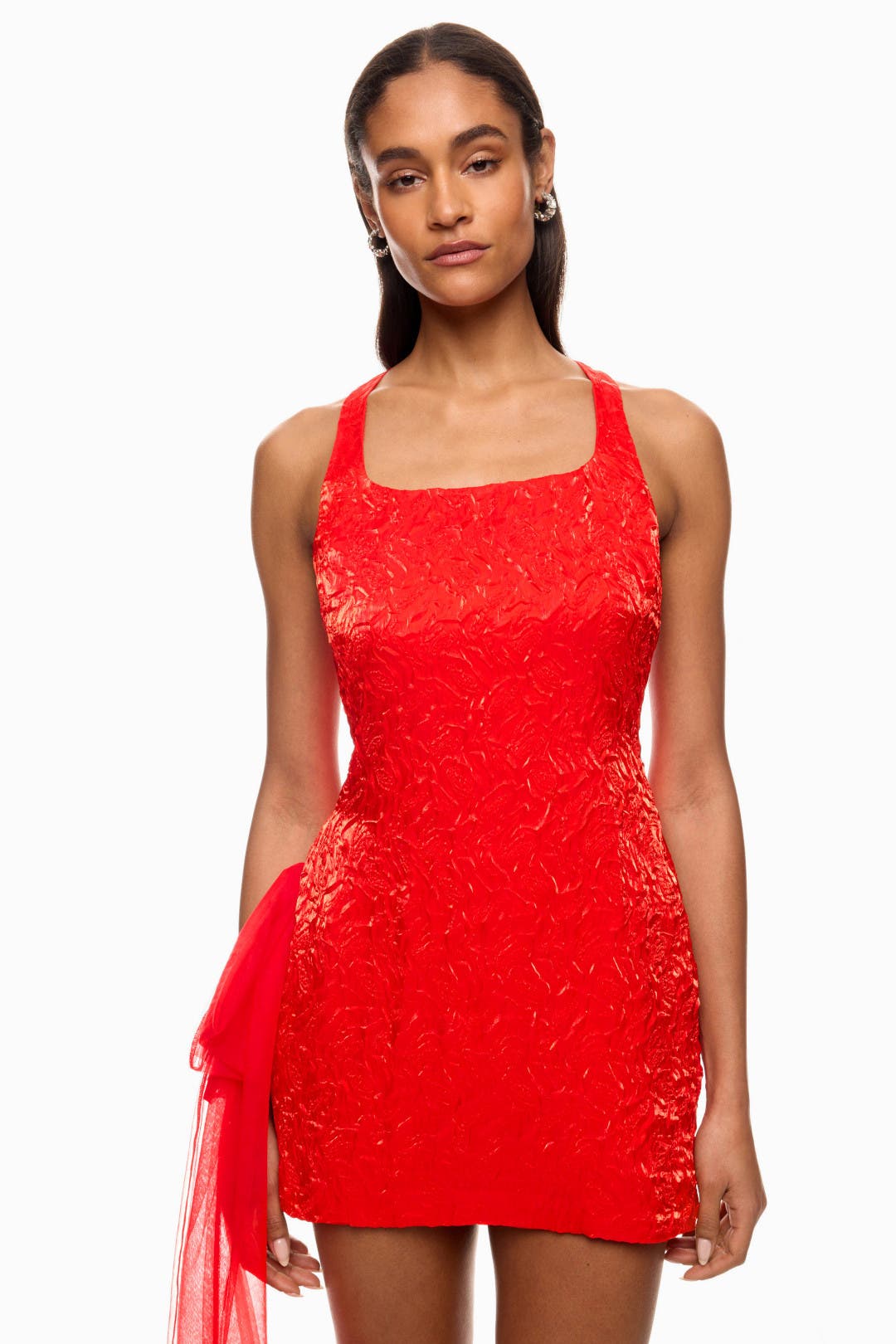 ★OVERDUE FLAIR★ORGANZA BALLOON MINI DRESS【送料込/関税込】 FLL70.jpg