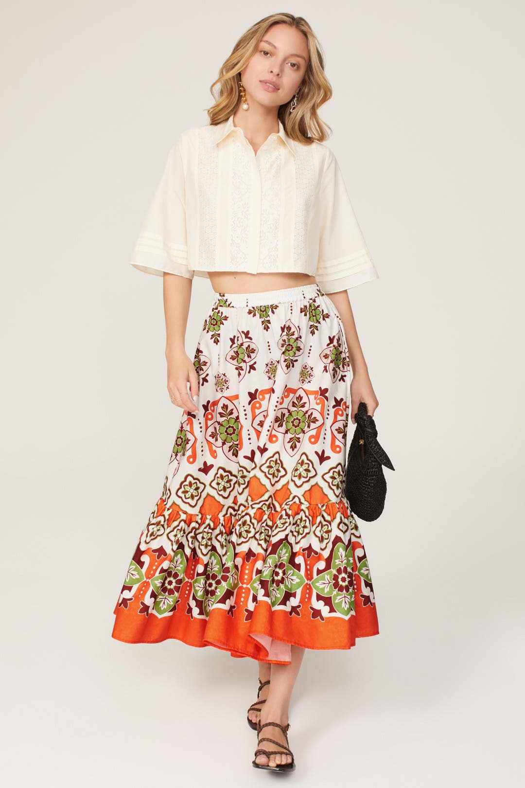 ★2023FW新作★threetimes★Twin zip skirt ☆2023FW新作☆threetimes☆Twin zip skirt (threetimes