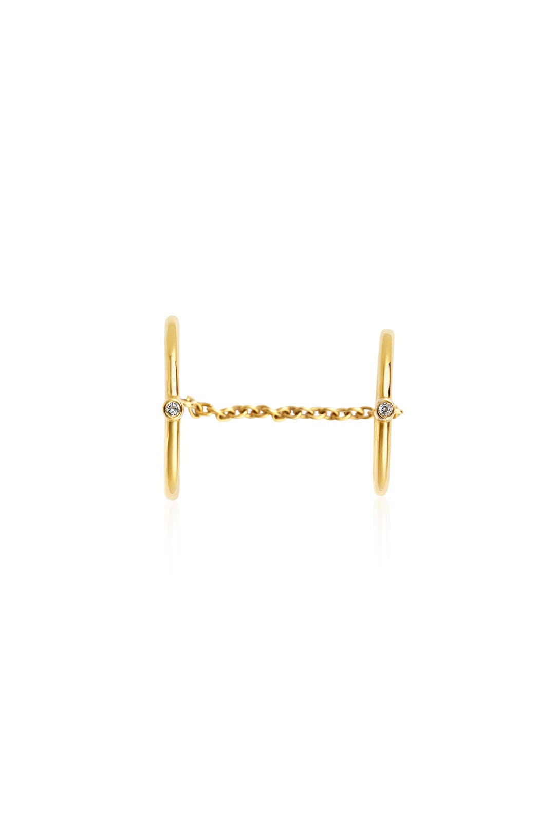 Micro Knuckle Ring by Elizabeth and James Accessories