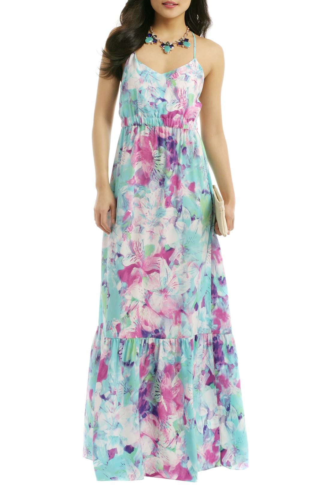 Aloha Ruffle Maxi by Parker | Rent the Runway