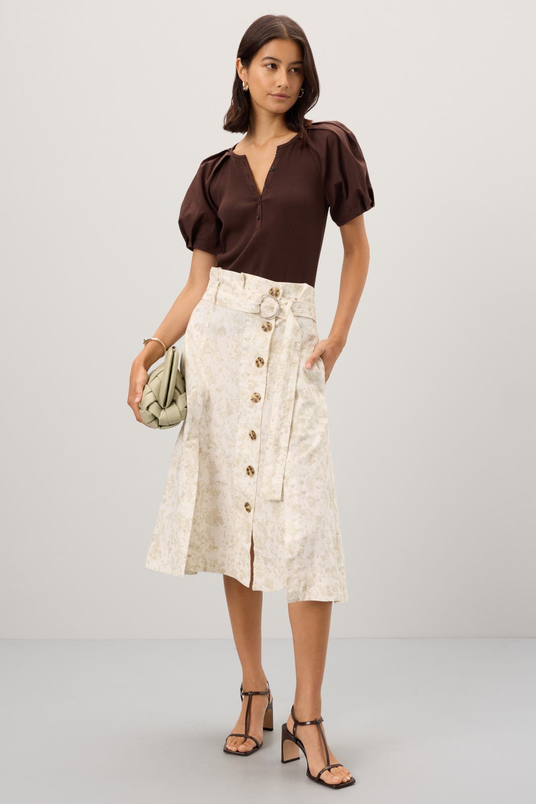 新品未使用　Eaphi linen like tight skirt EDC41.jpg