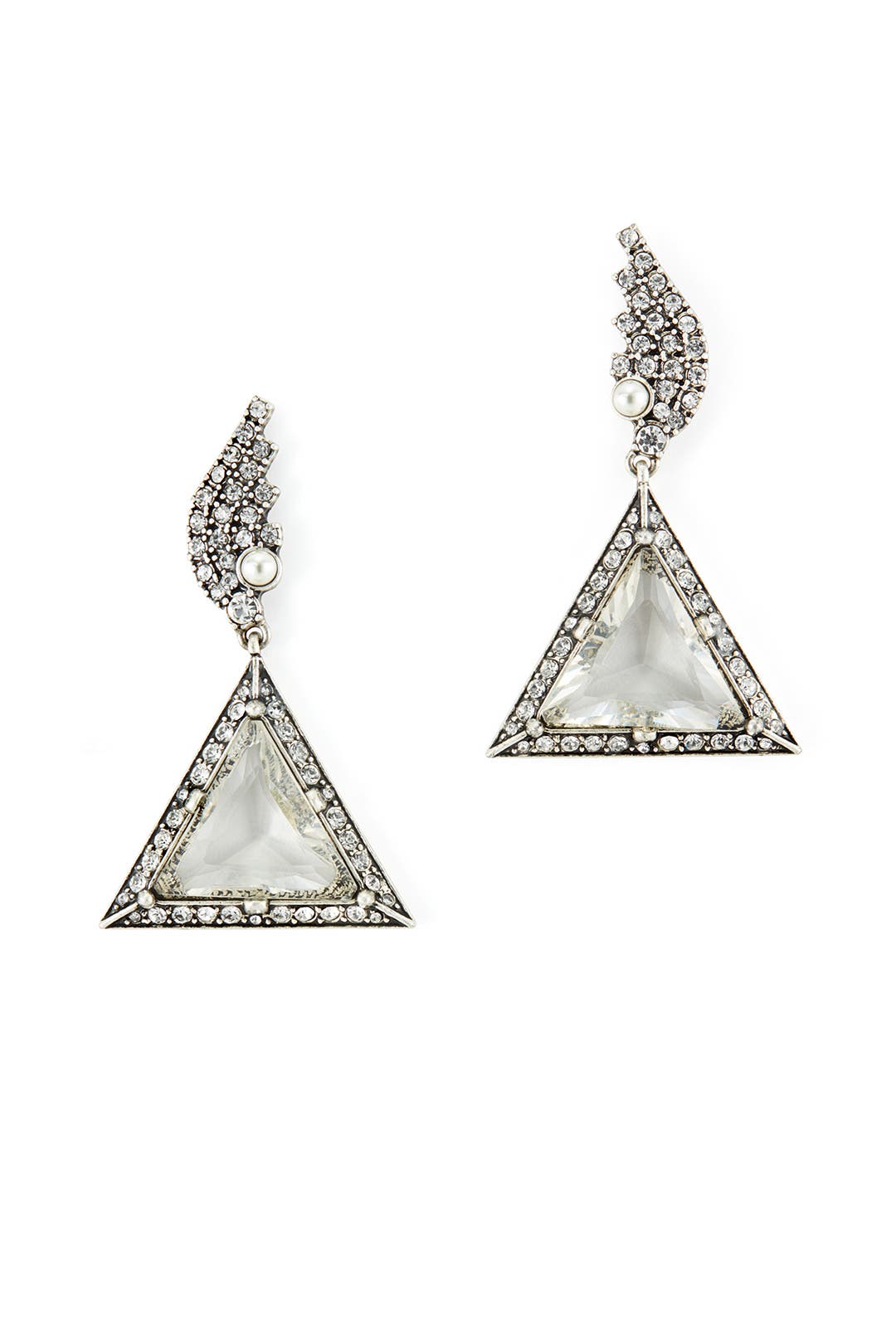 Winged Prism Earrings by Lulu Frost