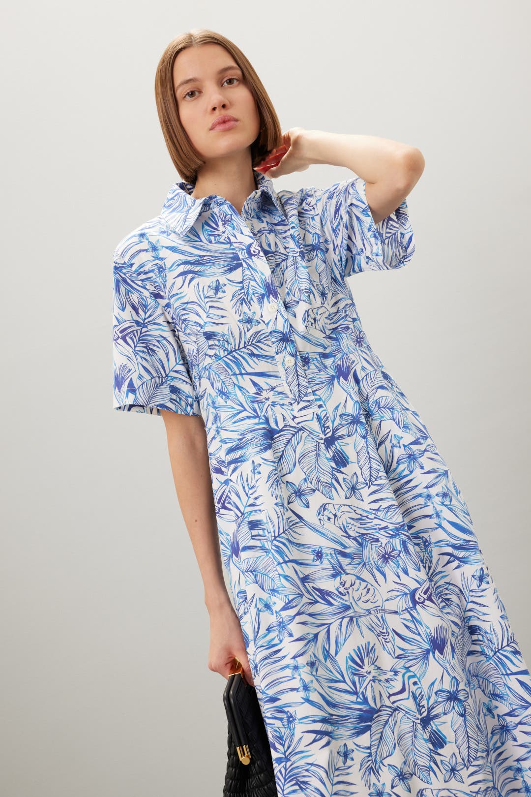 Tropical Printed Dress by Rosetta Getty x RTR | Rent the Runway