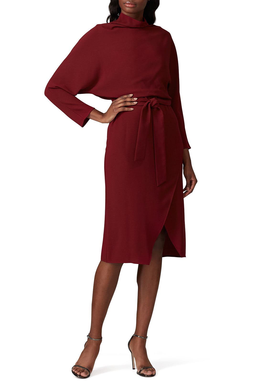 High Neck Dolman Dress by LAPOINTE Rent the Runway