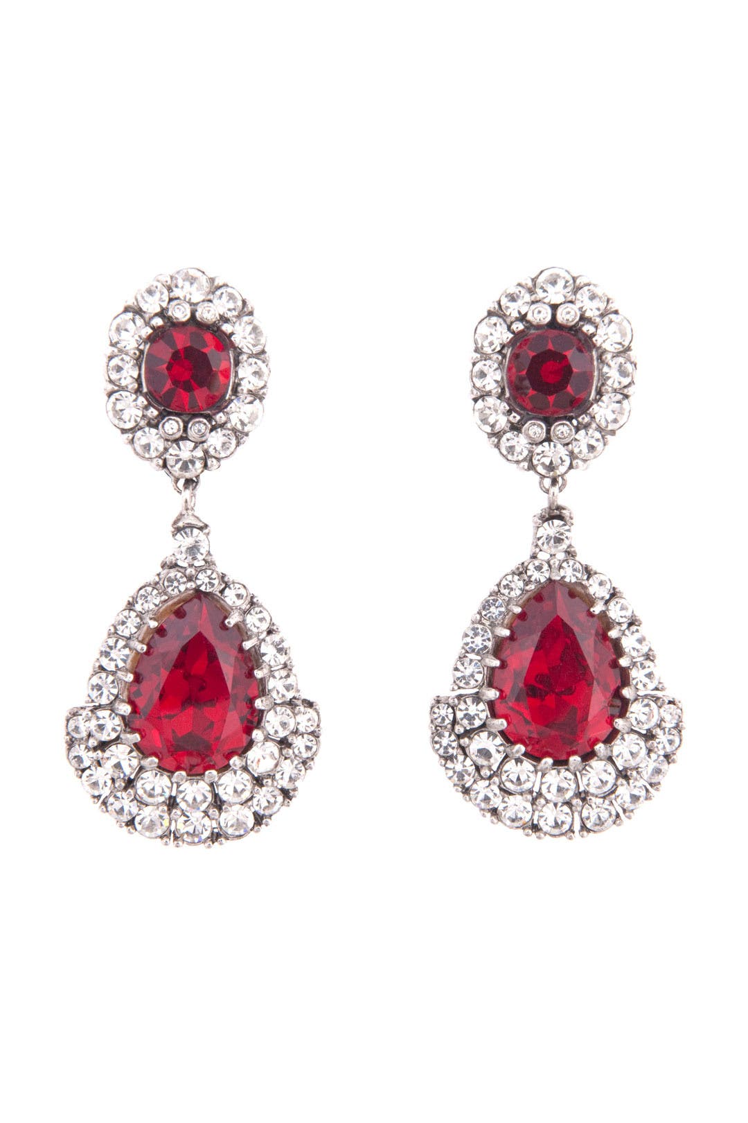 Royal Ruby Earrings by Ciner