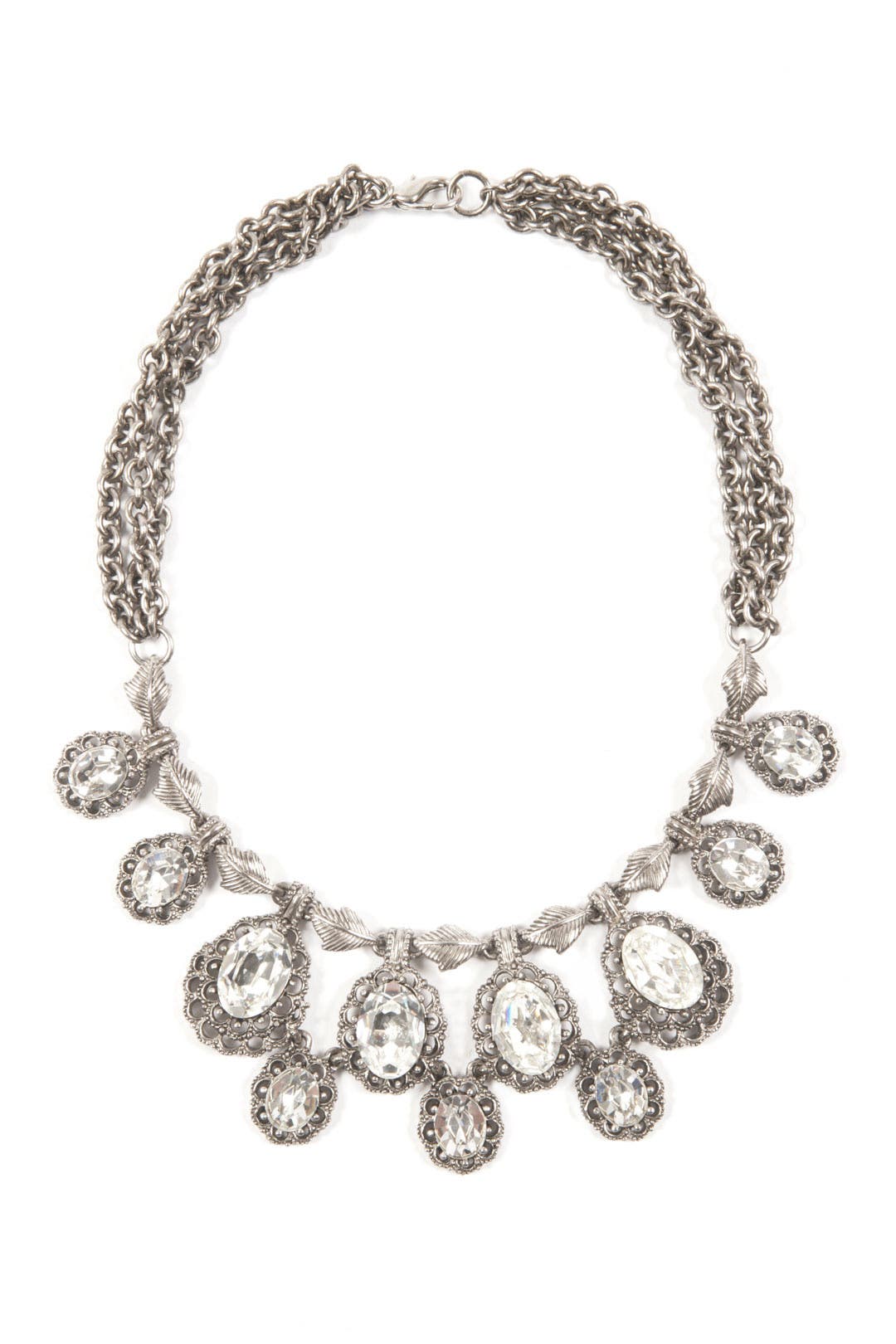 Antique Crystal Cherish Necklace by Ciner