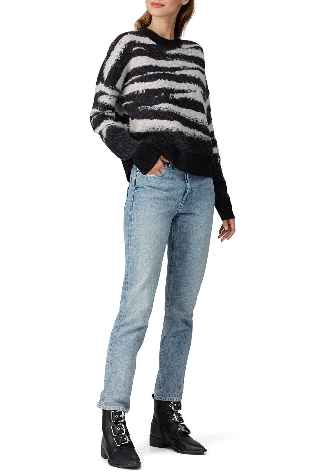 allsaints ture crew sweater