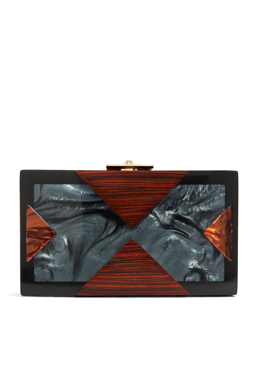 Alicia Chestnut Clutch by Rafé