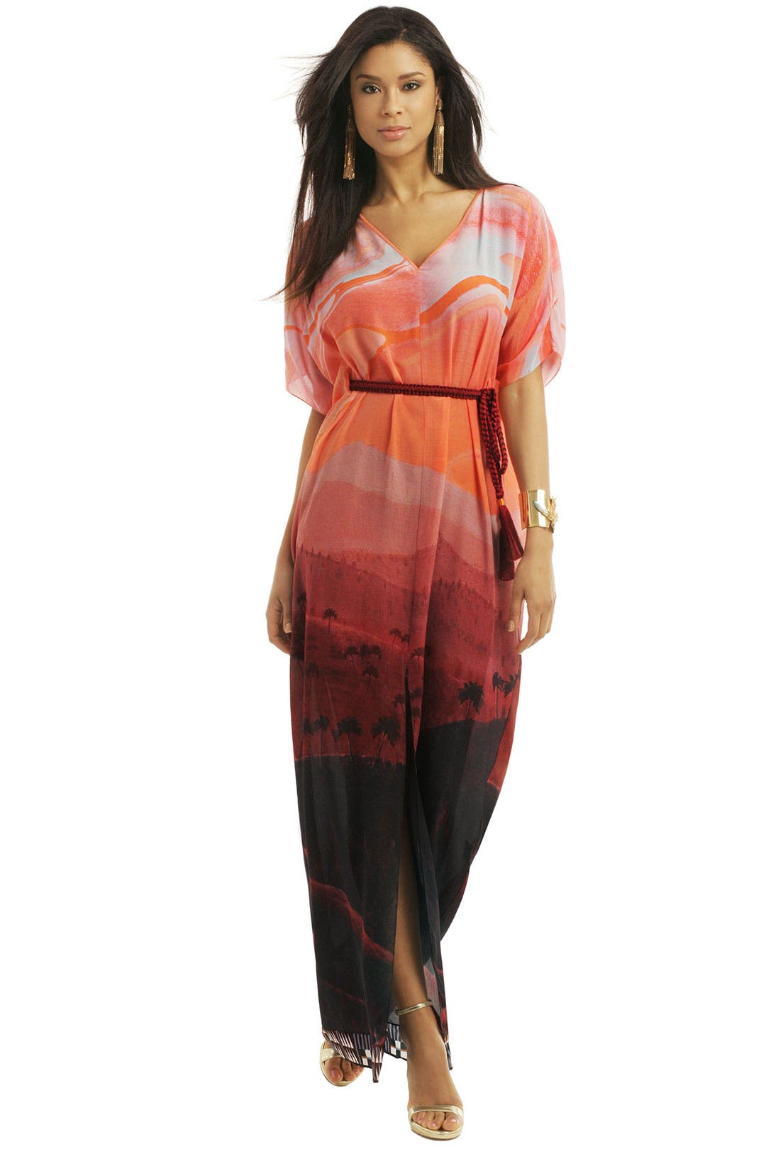 Apricot Desert Kaftan by Matthew Williamson