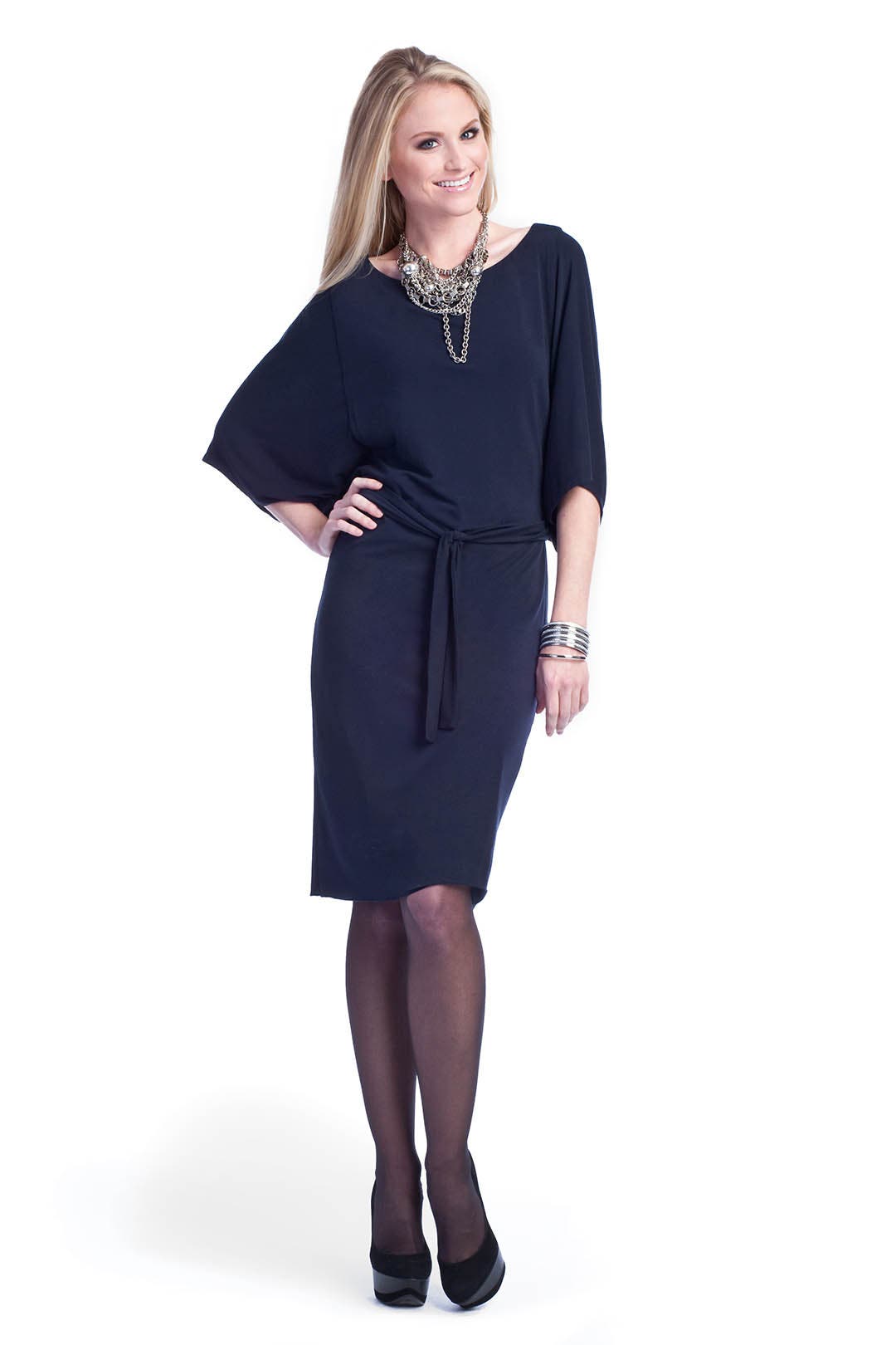 Foxy Kimono Dress by Escada