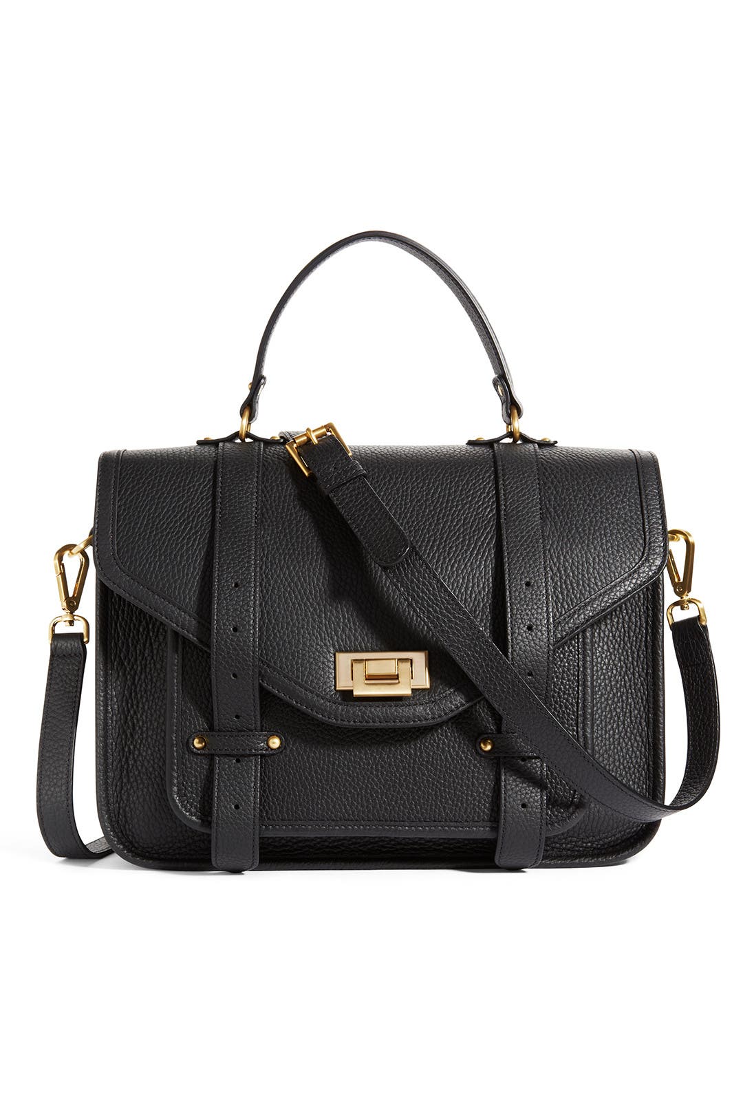 Black Hayden Satchel by Gigi New York
