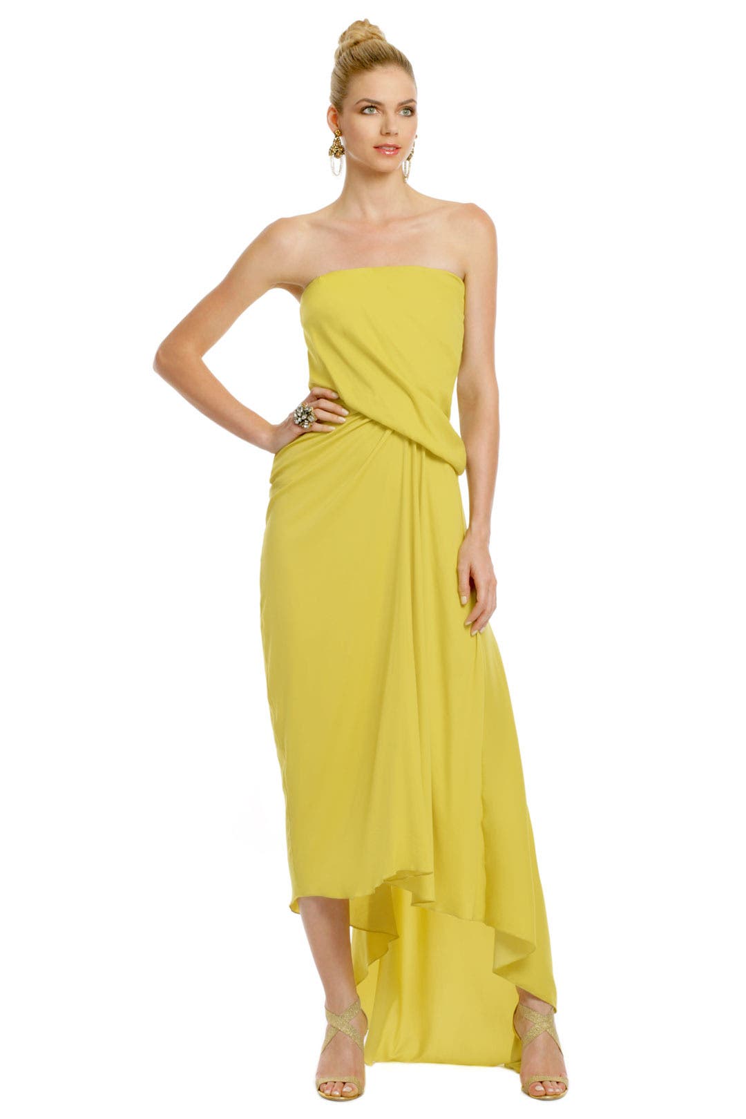 Nigerian Sand Dress by Halston Heritage