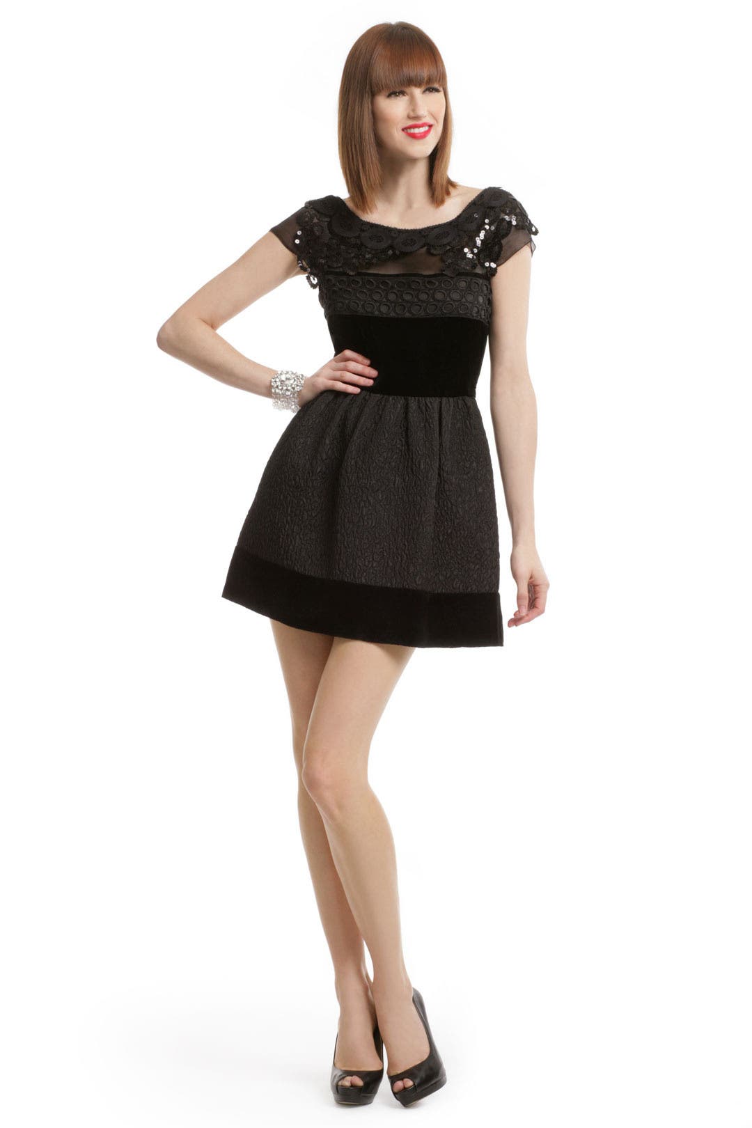 Tulle Sheer Delight Dress by Philosophy di Lorenzo Serafini
