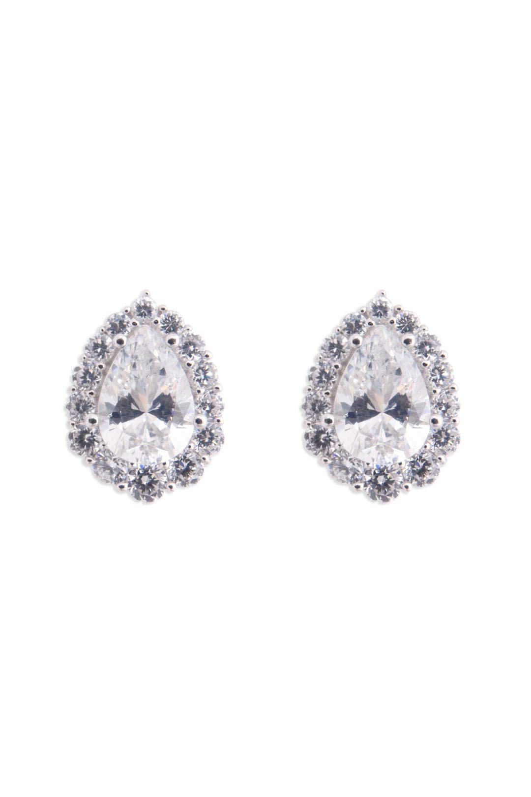 Teardrop Sparkle Earrings by Crislu