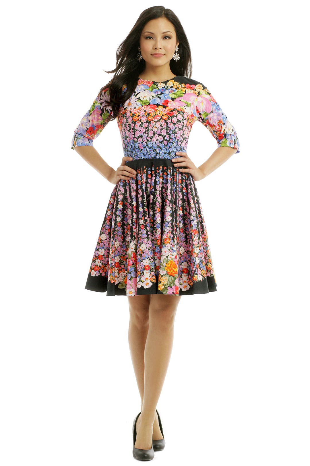 Flora Repeat Dress by Alberta Ferretti