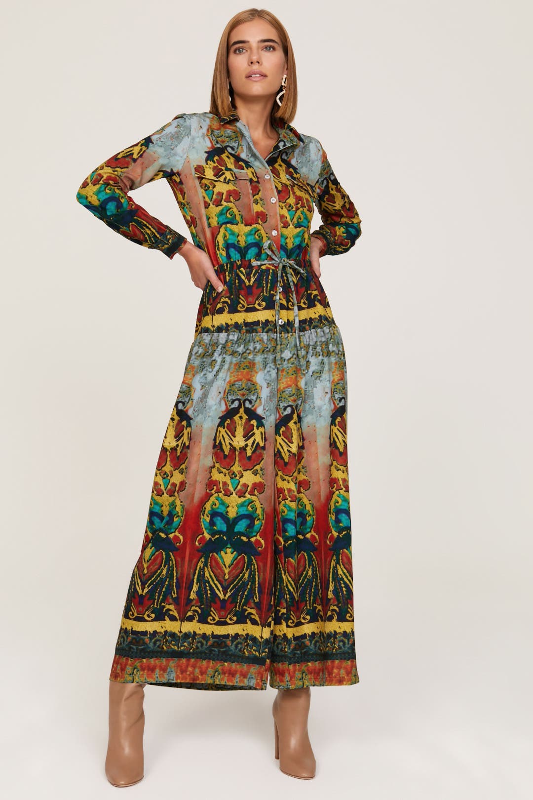 Printed Jumpsuit by Stella Jean Rent the Runway