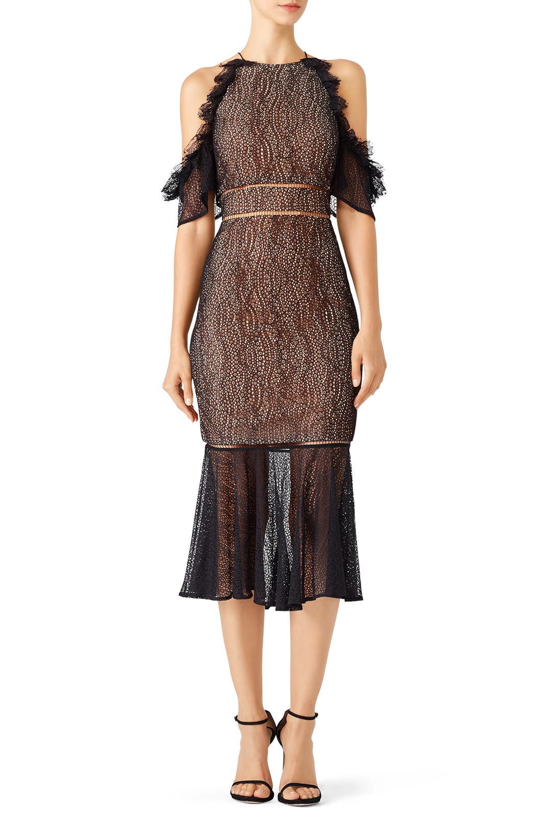 Black Slide Dress by Keepsake for 40 Rent the Runway