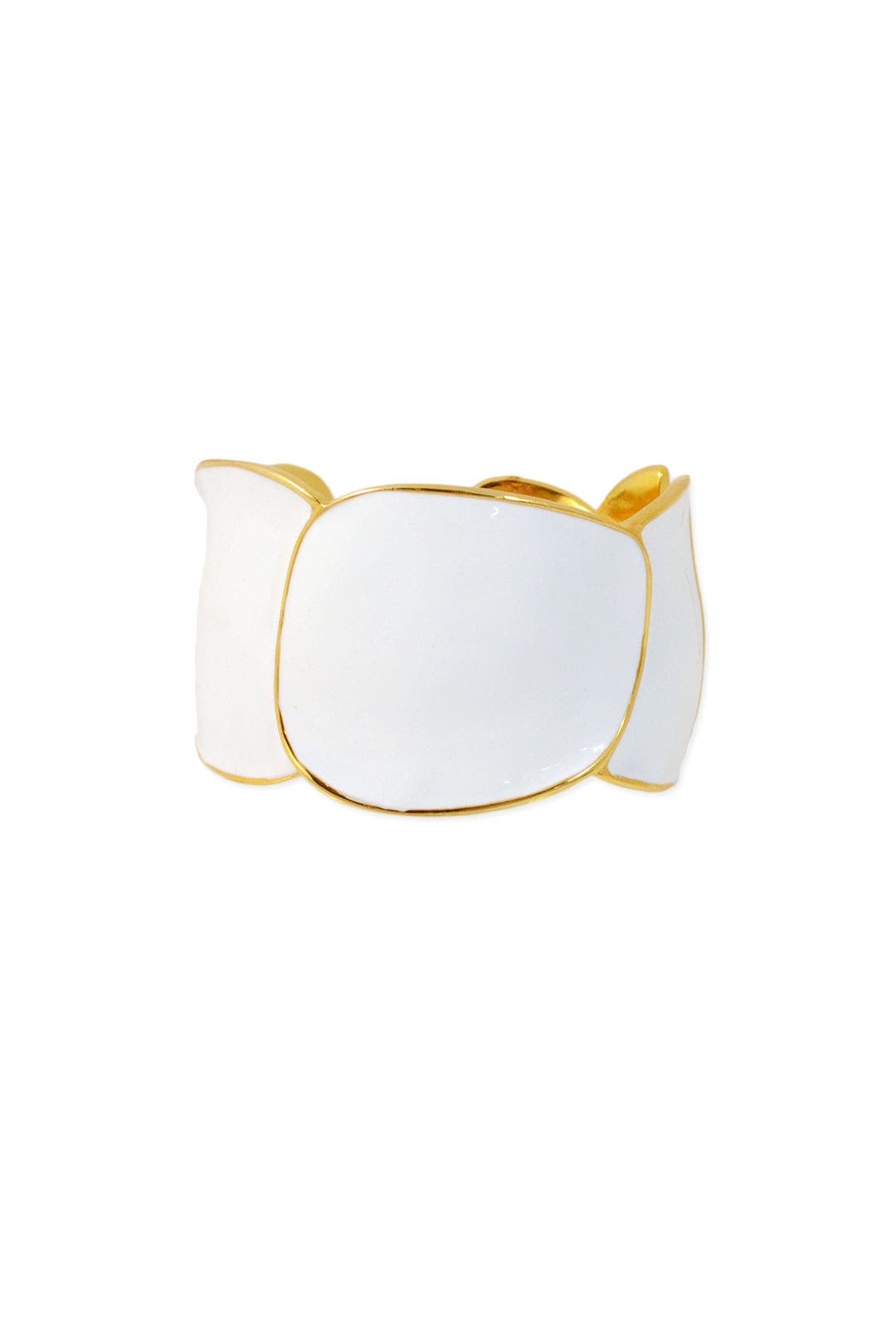 White Sand Cuff by Kenneth Jay Lane
