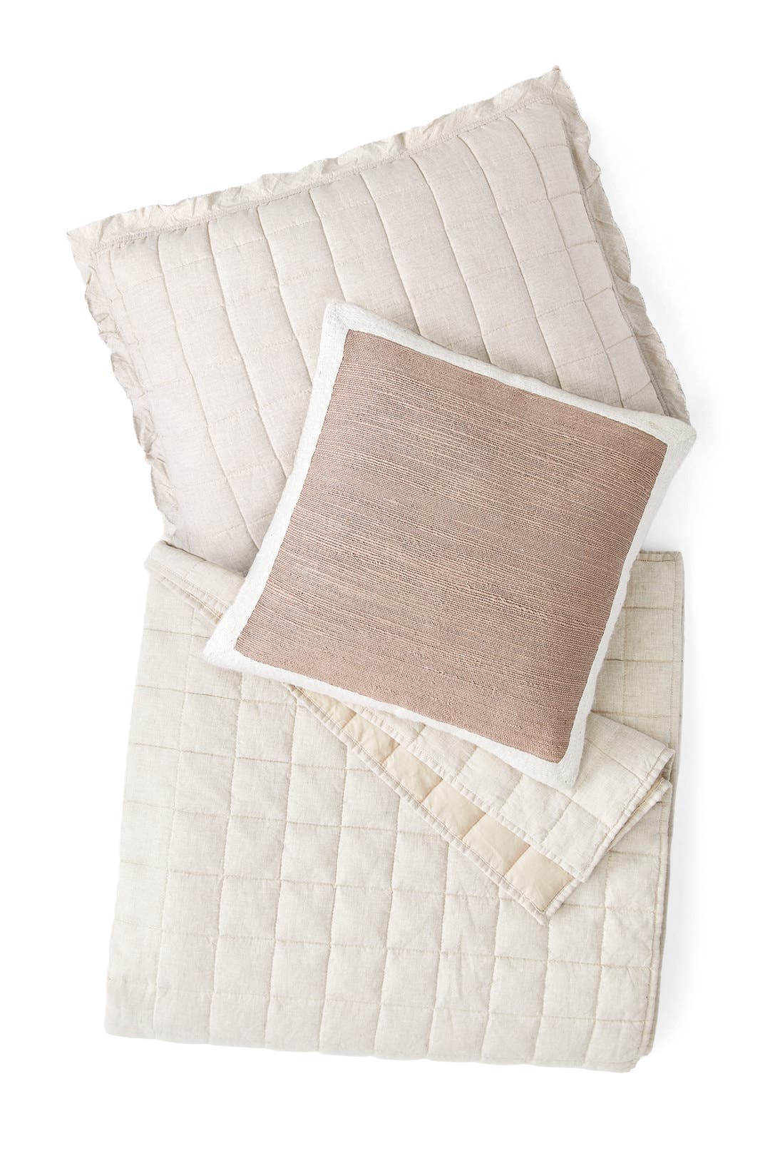 King Belgian Linen Bedding Bundle by West Elm for 205 Rent the Runway