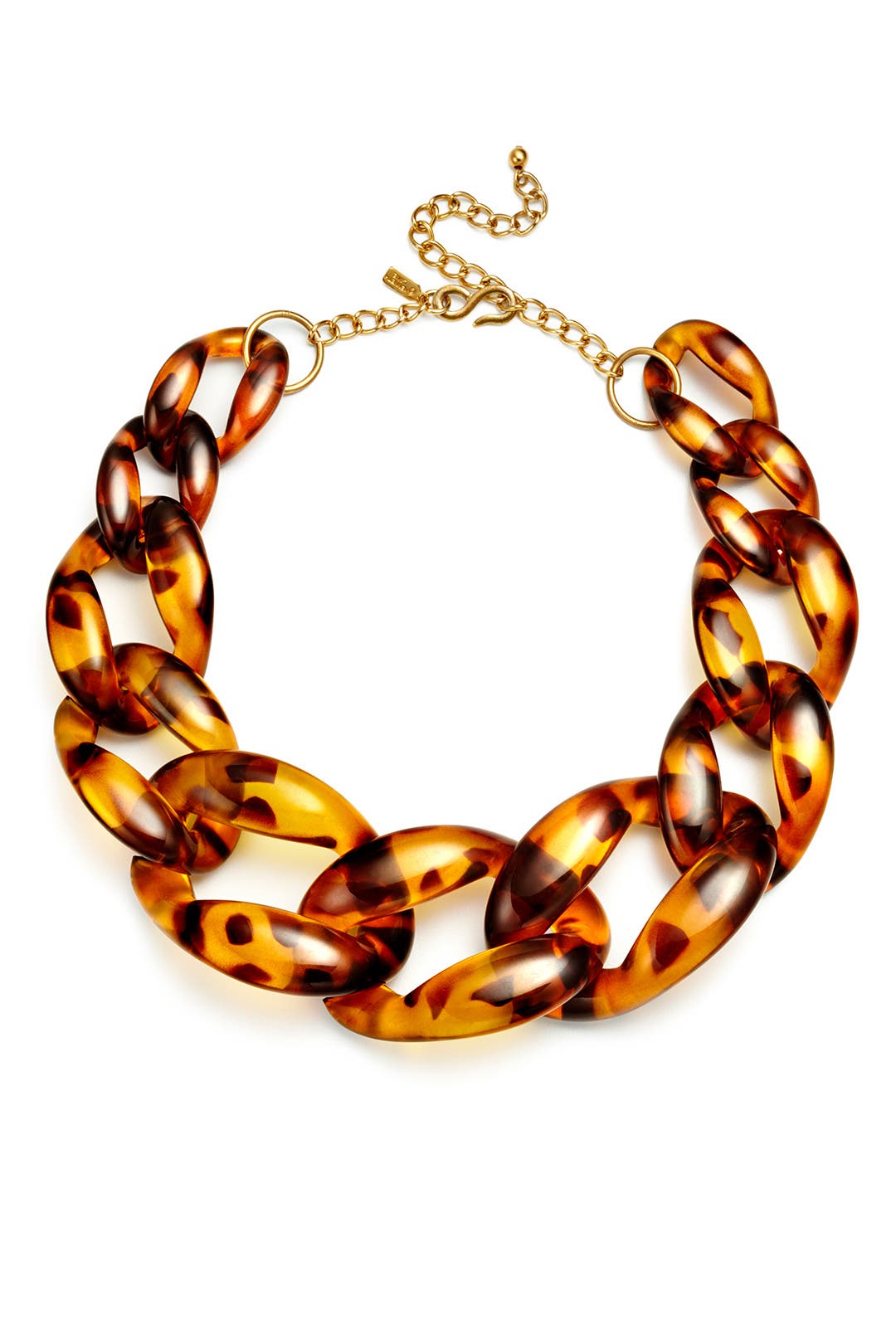 Tortoise Link Necklace by Kenneth Jay Lane