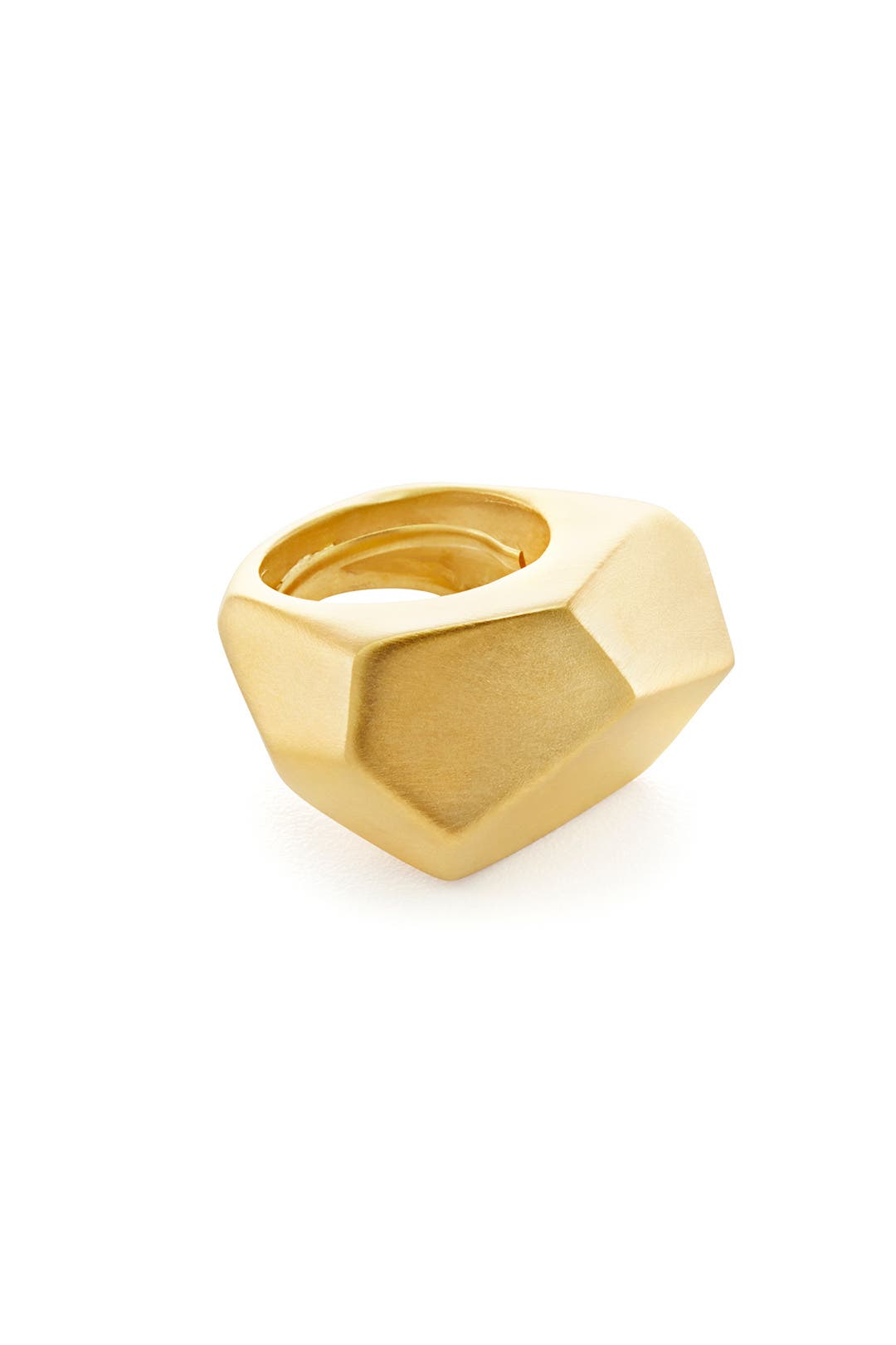 Gold Standard Ring by Kenneth Jay Lane
