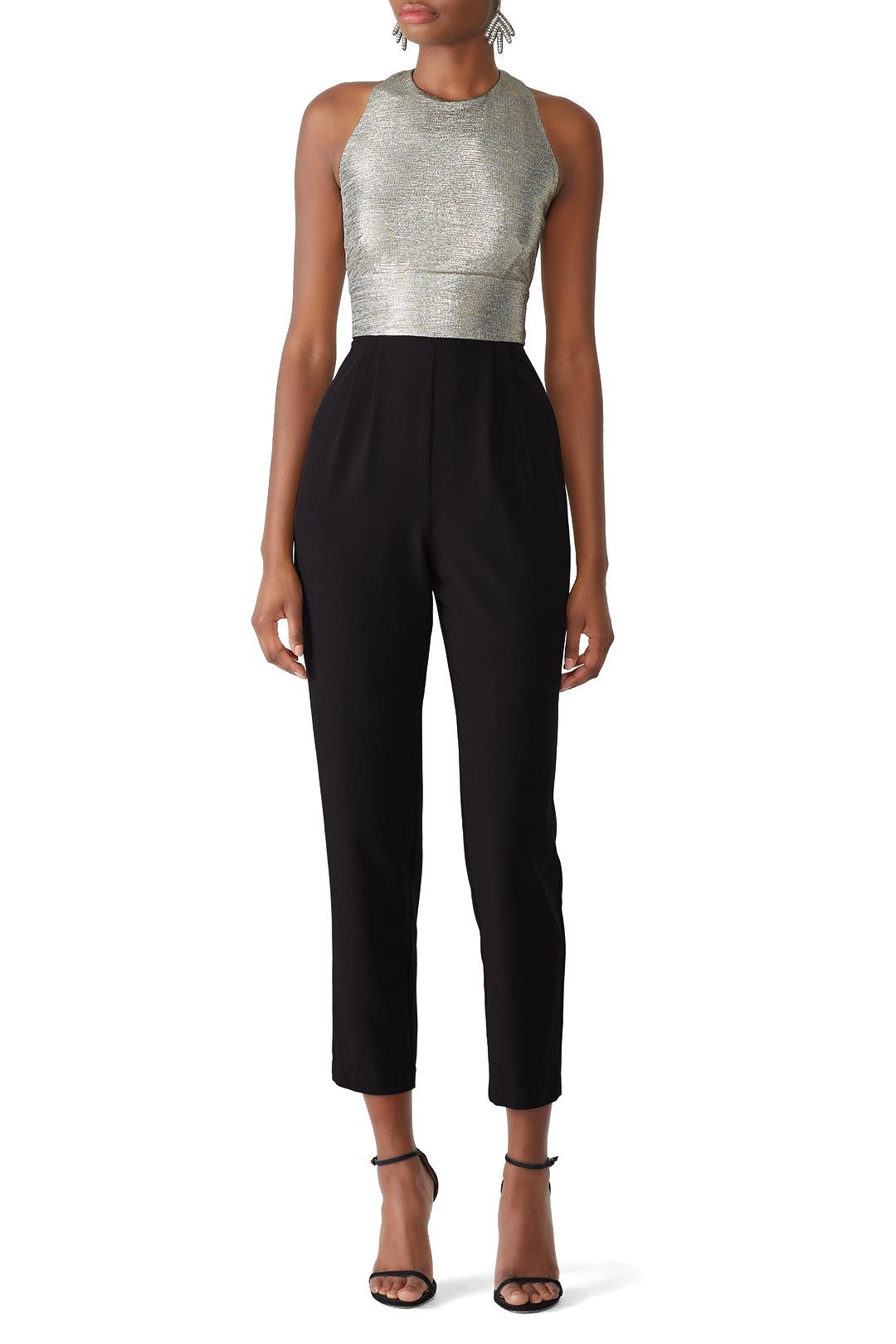 Metallic Josie Jumpsuit by Hutch Rent the Runway