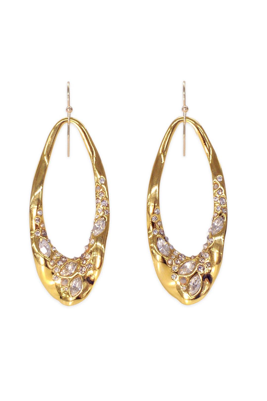 Crystal Orbit Earrings by Alexis Bittar