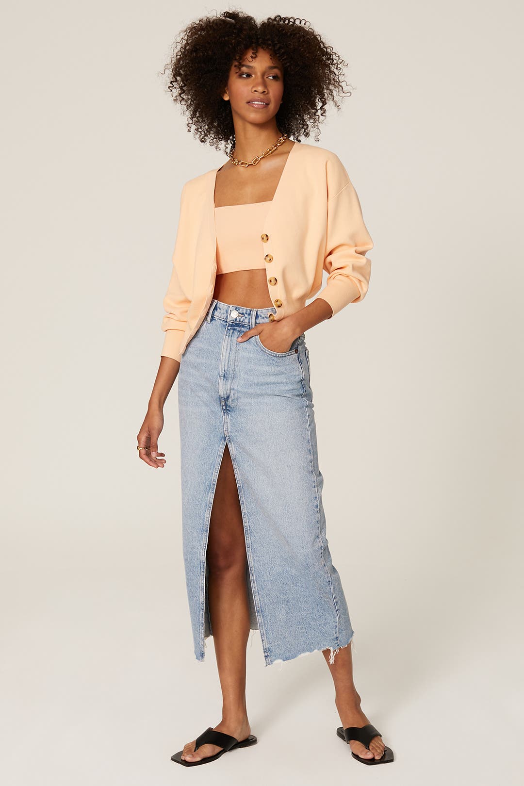 Peder - Long cardigan