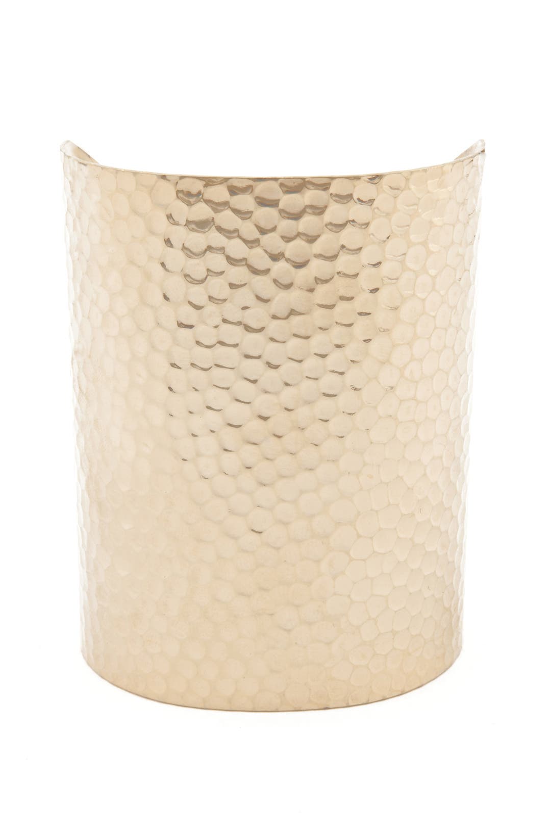 Gold Hammered Cuff by AV Max