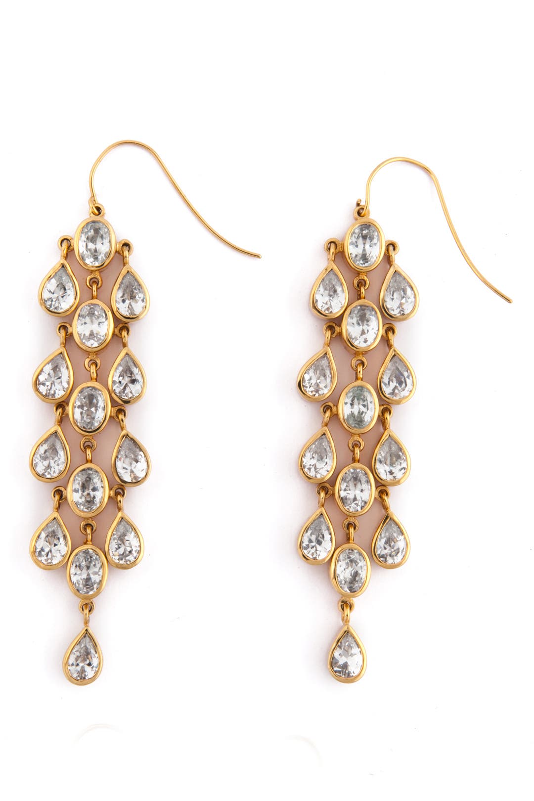 Shimmery Rain Earrings by Isharya