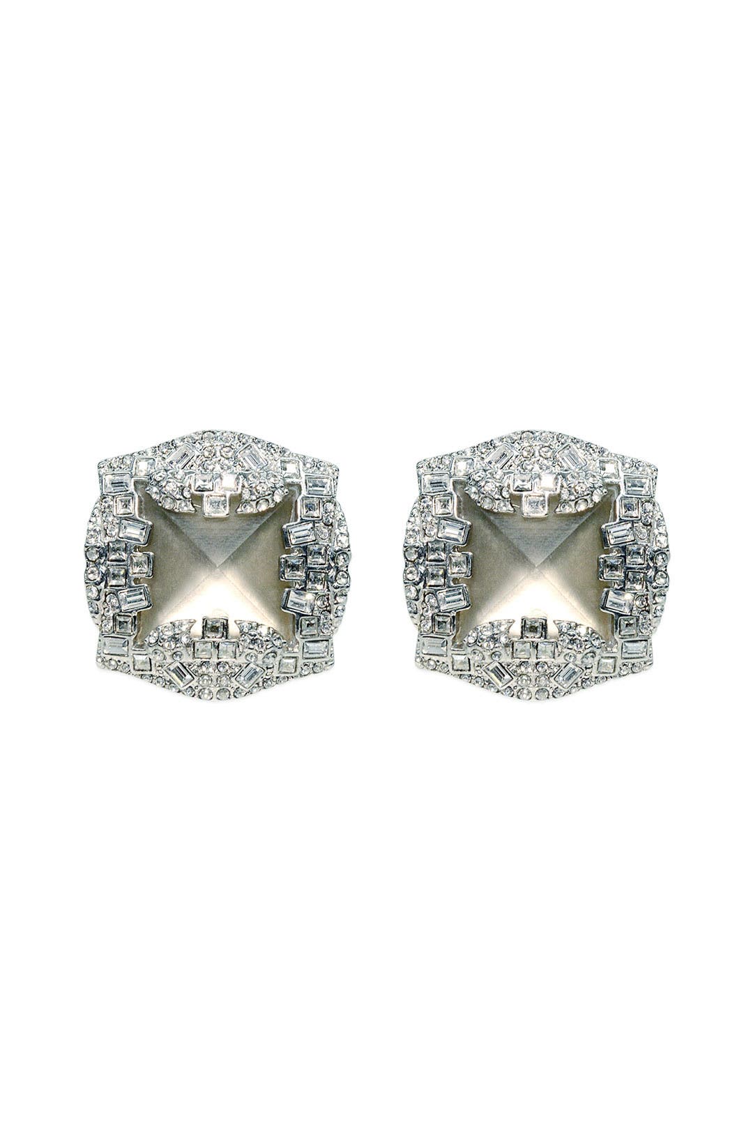 Pyramide du Louvre Earrings by Alexis Bittar
