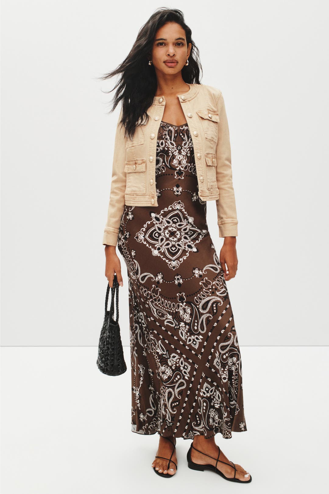 Yari Collarless Jacket by L'agence | Rent the Runway