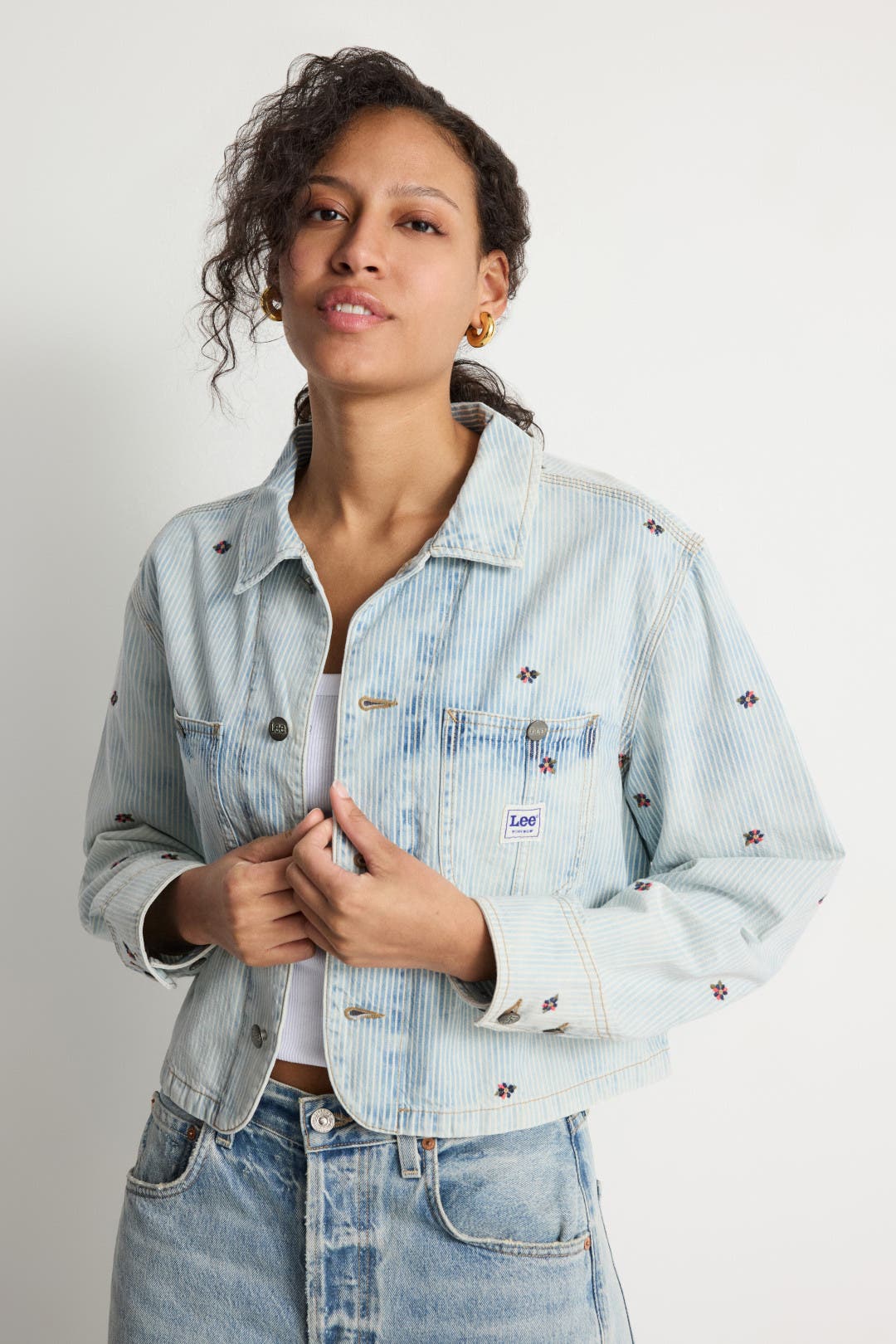 Cropped Chore Jacket by LEE | Rent the Runway
